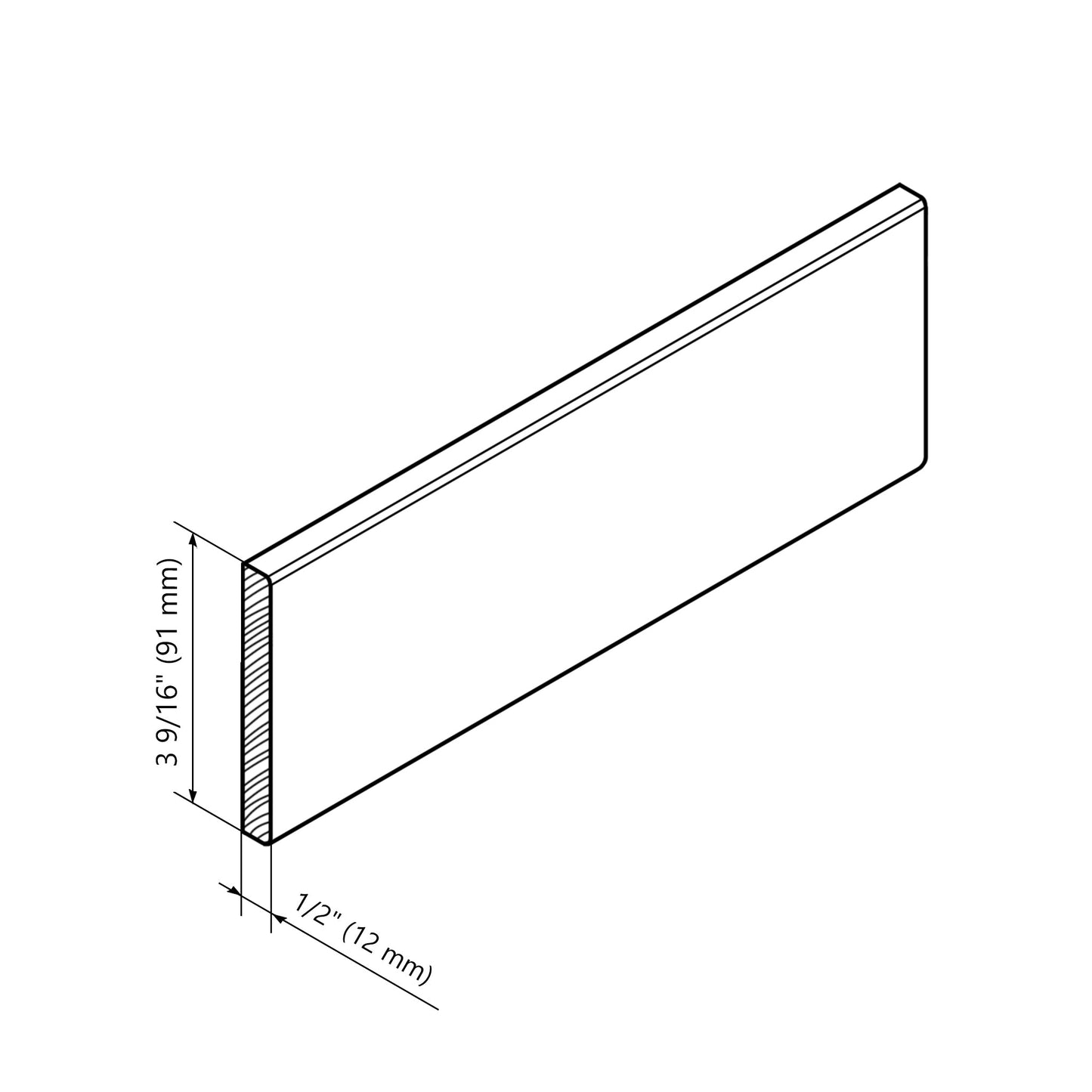 Moulure-Plinthe XMB-01