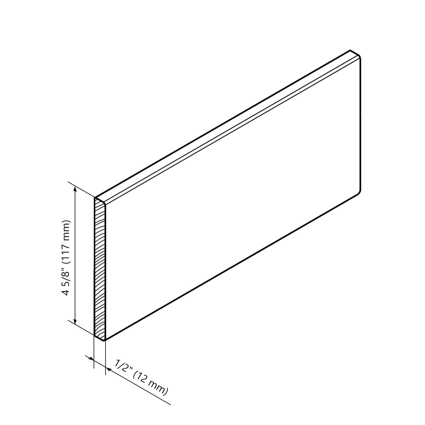 Moulure-Plinthe XMB-08