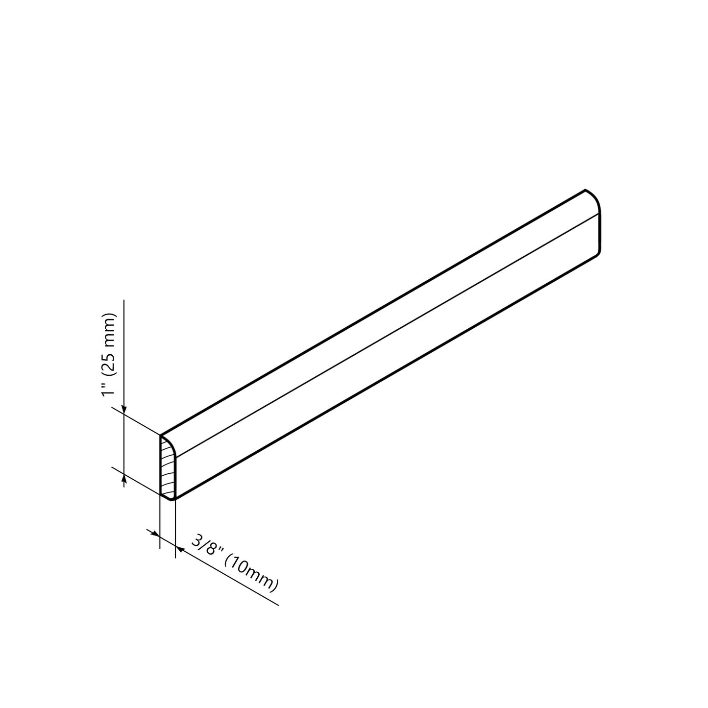 Moulure-Plinthe XMB-01