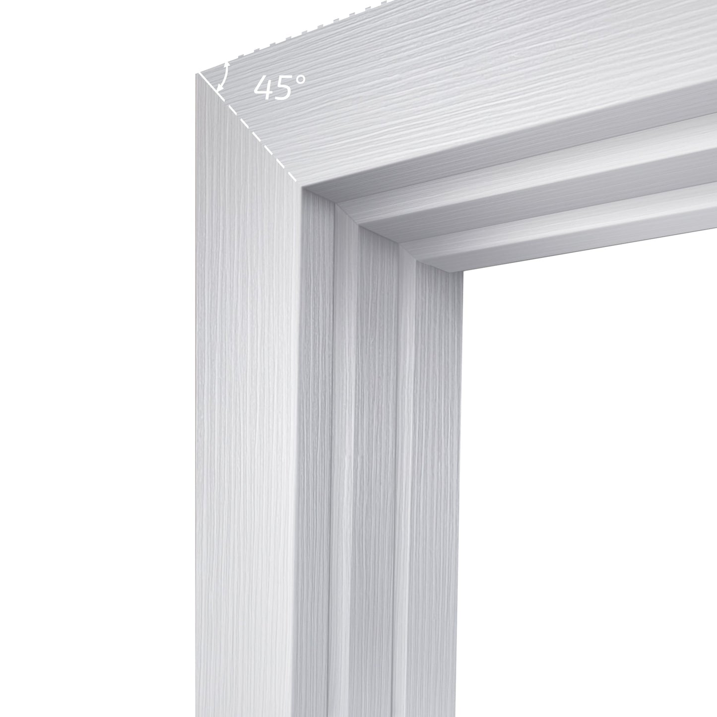 European Adjustable Door Frame XTS - 01 for 2" x 3" wall