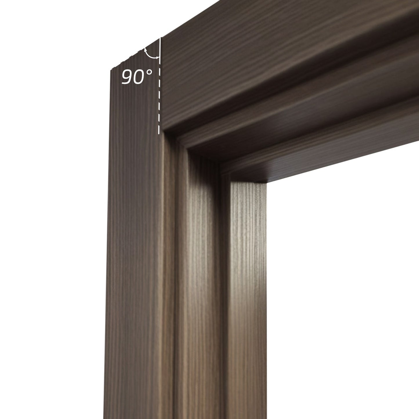 European Adjustable Door Frame XTM - 08 - Single for 2" x 4" wall